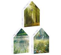 Boîte à musique pour oiseaux - Machine à sons naturels relaxants, minuterie à capteur de mouvement, dispositif à bruit blanc | Chambre Salle de bain Yoga Spa Salon de beauté Salon de thé Méditation Vo