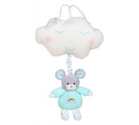 Boîte à musique rainbow souris - 32 cm vert TU