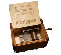 Boîte à musique - Renaud - Mistral Gagnant - 6x5 cm - Fabrication française