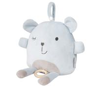roba Peluche Musicale Ours à Suspendre "Lil Cuties Benny" - Boite à Musique - Aide au Sommeil - Mélodie Apaisante - Bleu Clair