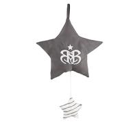 Boîte À Musique Rock Star Baby 3 - Roba - Nuage - Doremi - Lavable - Gris Foncé/Blanc