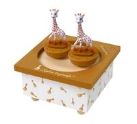 Boite à Musique Magnétique - TROUSSELIER - Sophie la Girafe - Jaune - Bébé - A partir de 3 ans