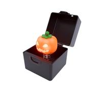 Boîte À Musique Thème Halloween Décoration vintage LED interactive et | Boîte à Musique d'Extérieur Halloween Pour Chambre Table Bureau École Portes Maison Hantée Semaine Vacances