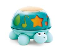 Boîte à musique tortue d'éveil lumineuse rotative Hape