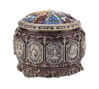 Boîte à Musique Vintage du Zodiaque, Boîte à Musique 12 Constellations Avec Déesse Rotative Scintillante Lumière LED Boîte à Musique Cadeau Pour Anniversaire Noël Saint Valentin(Sagittaire)