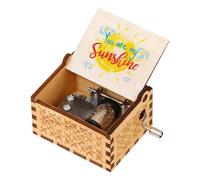 Boîte à musiquede manivelle à la Main - Mini boîtes de musiquede manivelle à Main musiqueclaire et Magique Qui Vous emmène dans Un Monde différent, Le Tout sans Avoir Besoin de Batteries. Parfait p