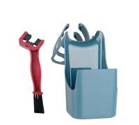 Boîte À Nettoyage Chaîne Moto - Brosse De Chaine Outil Nettoyant Vélo, À Outils De Stockage D'Huile, Entretien Et Graissage Pour Vélo