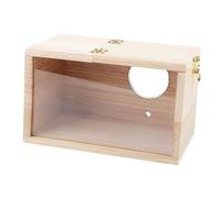 Boîte À Nidification des Oiseaux - Maison De Jardin en Bois, Abri De La Faune, Maison De Cavité des Arbres, Protection De L'arrière-Cour Écologique, Boisette Suspendue, Volière Perchée Rustiqu