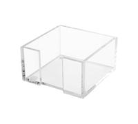 Boîte À Notes Adhésives De Bureau - Organisateur Pour Rangement En Acrylique Transparent Portable - Organisateur Notes Autocollantes | Pour Intérieur, Chambre, Bureau, Salle De ole,
