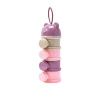 Boîte à nourriture portable pour nourrissons, boîte à nourriture multicouche, grande capacité, distributeur de lait en poudre, indépendante, en couches, céréales, aliments, fruits (quatrième étage,