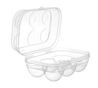 Boite à oeufs 6 compartiments en plastique transparente