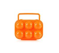 Boîte à Oeufs, 6 Grille Boite Oeuf en Plastique, Portable Boite a Oeuf avec Couvercle, Conteneur de Stockage D'oeufs, Boîte de Rangement d'Oeufs pour Frigo Réfrigérateur Camping