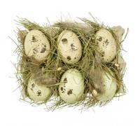 Boite à oeufs déco à façon nid d'oiseau