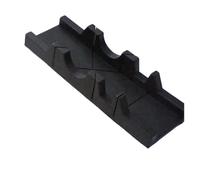 Boîte à onglet Coffret de scie multifonction 45/90 degrés, armoire sciage oblique, boîtes à onglet, dispositif trou vis fixe for carrelage en bois pour coupes d'angle dans les lattes en bois(Black)