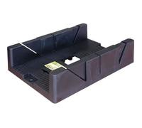 Boîte à onglet pour plinthes - OUTIFRANCE - 3 coupes, 3 angles - Plastique ABS
