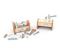 Boîte à outil et établi de bricolage (2 en 1)