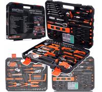 Boîte à Outils 168tlg Clés à Douille Set Crv Pinces Visseuse Kfz Accueil Garage