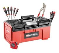 Boite à Outils 19"" FACOM - BP.C19NCM2PF - Avec 5 Tvis Protwist + 9 Clés mâles + Pince multiprise + Mesure 3m + Cliquet + 6 douilles)