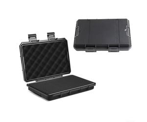 Boîte à outils, 200 x 135 x 42 mm, organiseur de rangement en ABS robuste, hermétique et étanche, résistant aux chocs avec inserts en mousse personnalisables, pour photographie en extérieur, enquête