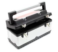 Boite à outils 50,5x23,5x25,5cm Porte-outils Mallette Acier affiné avec Poignée