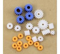 Boîte à outils à vis sans fin 16 types d'engrenages à engrenages B 2 mm, 2,3 mm, 3 mm, 3,17 mm, 4 mm