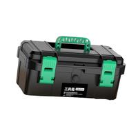 Boîte à outils anti-écrasement de grande capacité, design résistant aux intempéries, boîte de rangement, étui rigide pour des lieux de travail efficaces, boîtes de rangement pour organiser