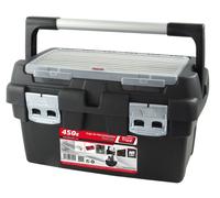 Boîte à outils avec 1 casier et poignée 45 cm