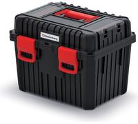 boîte à outils avec compartiments dans le couvercle 44,5x36x33,7cm HEAVY KHV453535F-S411 noir Kistenberg