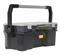Stanley Boîte à outils STST1-70317 19" avec organiseur Noir/argent