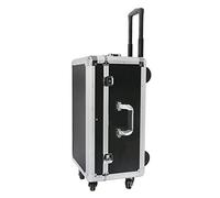 Boîte À Outils Boîte à outils roulante Boîte à outils de rangement portable Mallette de transport avec roulettes Coffre organisateur d'équipement avec poignée télescopique et cloison amovible Caisse à