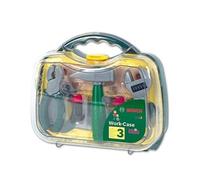 Theo Klein 8465 Mallette à Outils Bosch - Nombreux Accessoires de Bricolage : scie, Marteau, Pince, Tournevis, clé à molette, etc. - Dimensions : 27 x 9,5 x 23 cm - pour Enfants à partir de 3 Ans