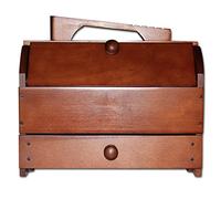 Boîte à outils de cordonnier en bois