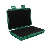 Boîte à outils de protection étanche avec éponges absorbant les chocs pour un rangement sûr du matériel (vert)