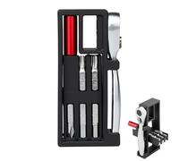 Boîte à outils de vélo - Gadget portable multifonctionnel, kit, outil de poche pliable pour cyclisme en plein air pour homme et femme en montagne, voyage, entretien d'urgence quotidien à domicile