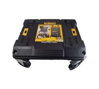 DEWALT Chariot à roulettes TSTAK DWST1-71229 – 486x486x181 mm – Charge 100 kg – Noir
