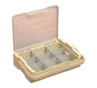 Boîte à outils empilable avec construction anti-chute pour une utilisation flexible de l'espace dans les projets de bricolage. Solution de rangement flexible