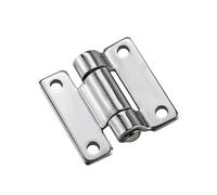 Boîte à outils en acier inoxydable 304, charnière de porte camion remorque, Type papillon, 1 pièce