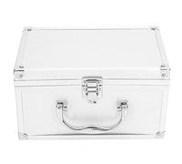 Boîte à outils en alliage d’aluminium, étui de présentation portable avec doublure en éponge, boîte d’instrumentation légère pour outils de bijouterie, 230 x 150 x 125 mm pour un u