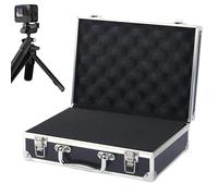 Boîte À Outils En Alliage D'aluminium,Boîtier Portable En Alliage D'aluminium,Boîte À Outils Rangement Robuste,Mallette À Outils Rigide En Aluminium Polyvalente Avec Insert En Mousse