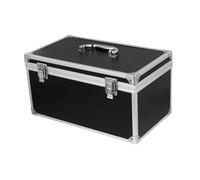 ＡＷＨＡＯ Boîte à outils en alliage d'aluminium, mallette de rangement portable, mallette à outils multifonctionnelle anti-poussière, 29cmx16cmx15cm