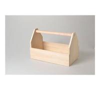 Boite à outils en bois 30 cm - artémio Beige G