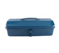 Boîte à Outils en Fer avec Poignée Télescopique, Boucle Autobloquante, Rangement des Outils D'entretien pour la Réparation (37 * 16 * 11 (350))