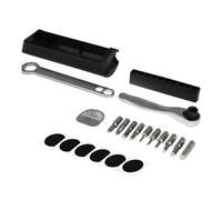 Boîte à outils en métal, boîte à outils portable,Plateau de stockage d'outils Small | Attaches métalliques Pliant Bikes Accessoires pour réparation, patchs, vélos, garage