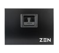 Boîte à outils en métal toit ZEN31 (400x300x300) noir