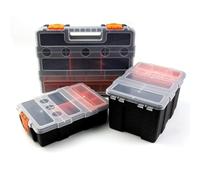 Boîte à outils en plastique PP pour ranger vis, boulons et petits outils (S)