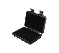 Boîte à outils étanche et robuste avec éponge résistante aux chocs pour outils, appareils photo, objectifs, instruments, 200 x 135 x 42 mm (noir)