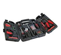 Boite à outils - InLine® - 129 pièces - Plastique - Compact - Pour bricolage domestique
