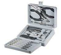 Fixpoint wz toolbox boîte à outils refermable argent 25 pièces