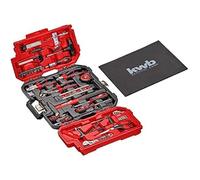 Boîte à outils - KWB - 70 pièces - Design compact - Facile à transporter - Noir
