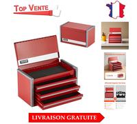 Boîte à Outils Métal 218,4 mm - Rangement Compact et Pratique pour Bricoleurs